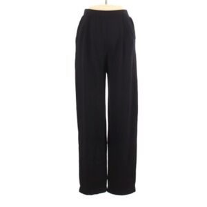 ST JOHN‎ Black Casual Knit Pants Size 8